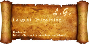 Lengyel Grizeldisz névjegykártya